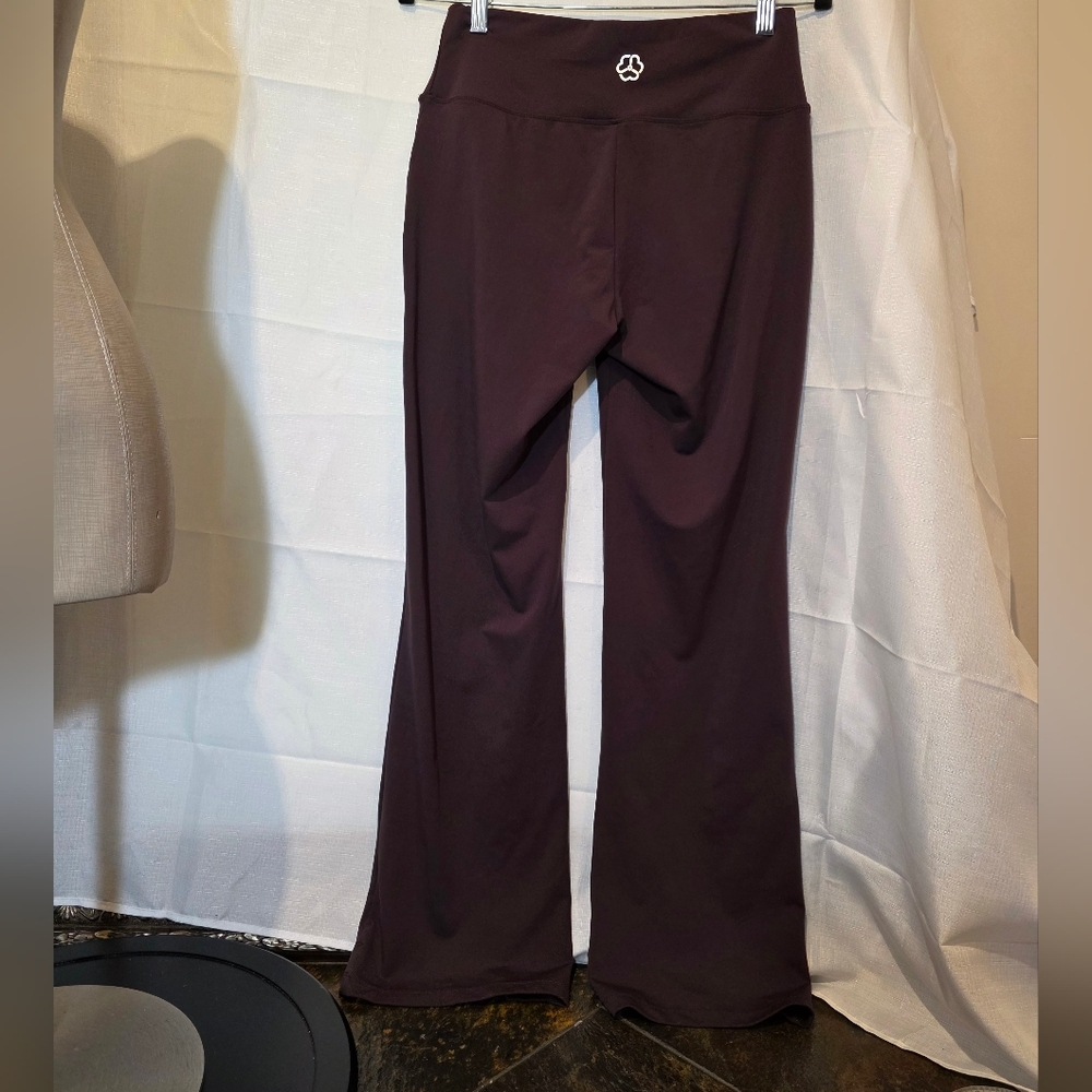 Zeronic Brown Bootcut Yoga Pants. Sz Small. - Picture 3 of 6